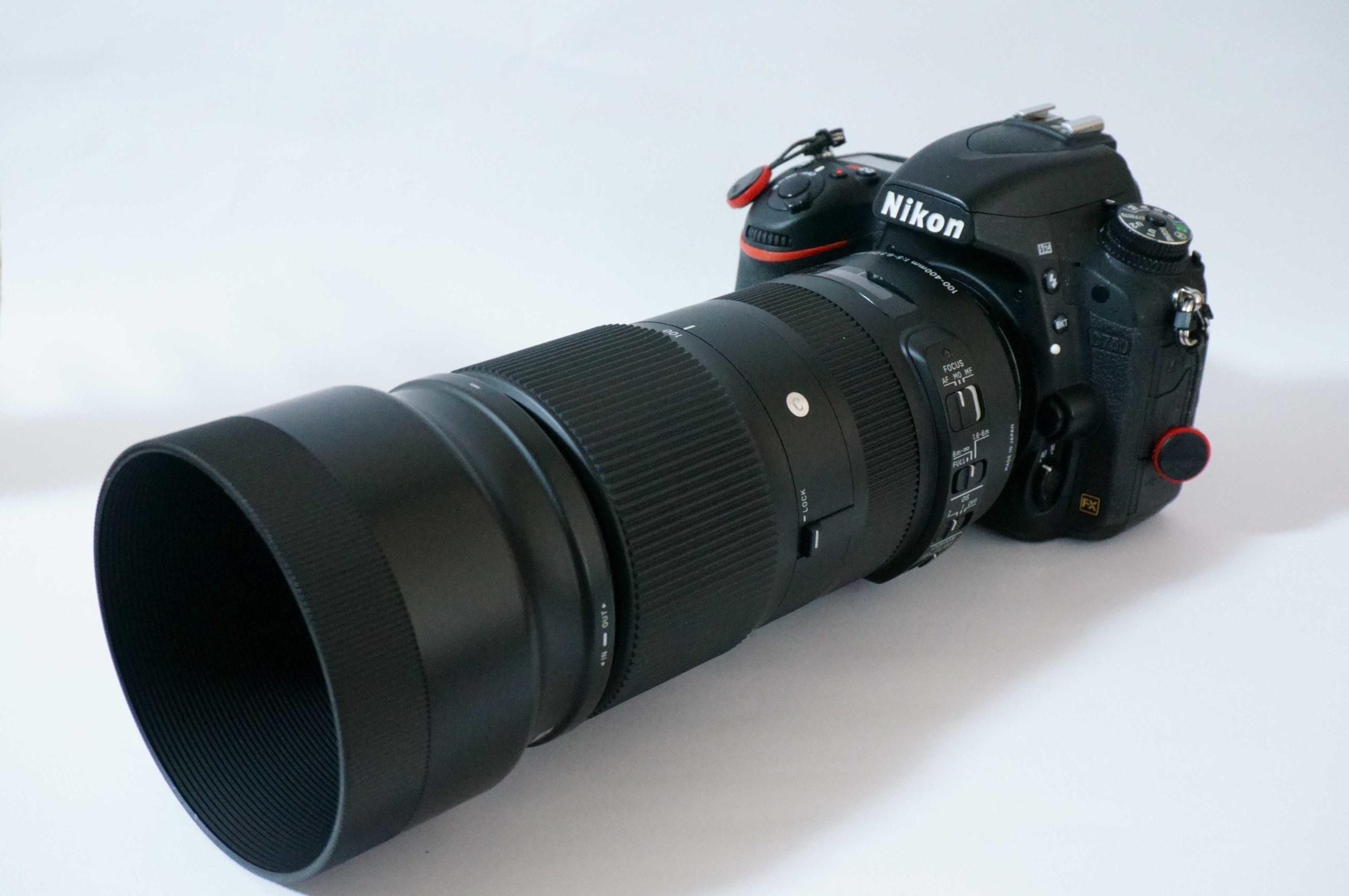 Nikon D750にSigma 100-400mmを装着した写真
